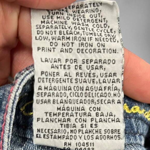 Paul Frank Kids Graphic Denim Shorts - Blue - Picture 13 of 16